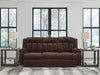 Free Wake - Chocolate - Reclining Power Sofa With Drop Down Table - Tallahassee Discount Furniture (FL)
