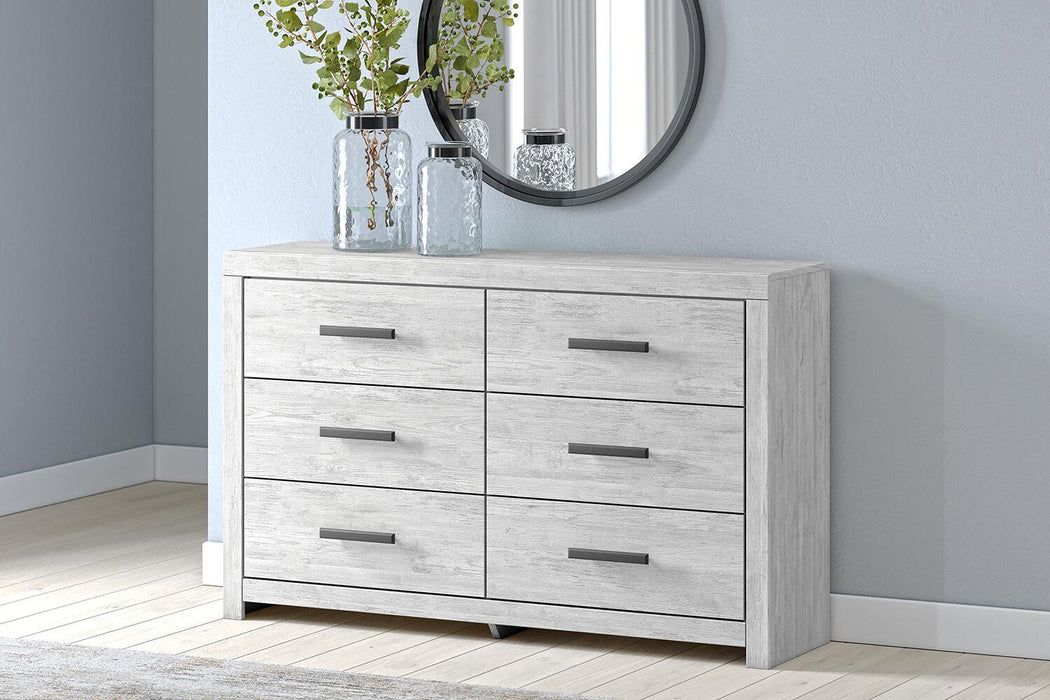 Cayboni - Six Drawer Dresser - Whitewash - Tallahassee Discount Furniture (FL)