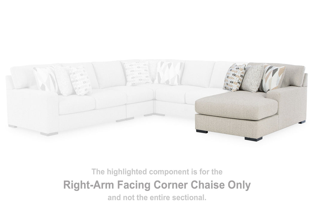 LaureLGrove - Pebble - RAF Corner Chaise - Tallahassee Discount Furniture (FL)