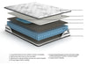 Chime 10 Inch Hybrid - Medium Hybrid Mattress - Tallahassee Discount Furniture (FL)