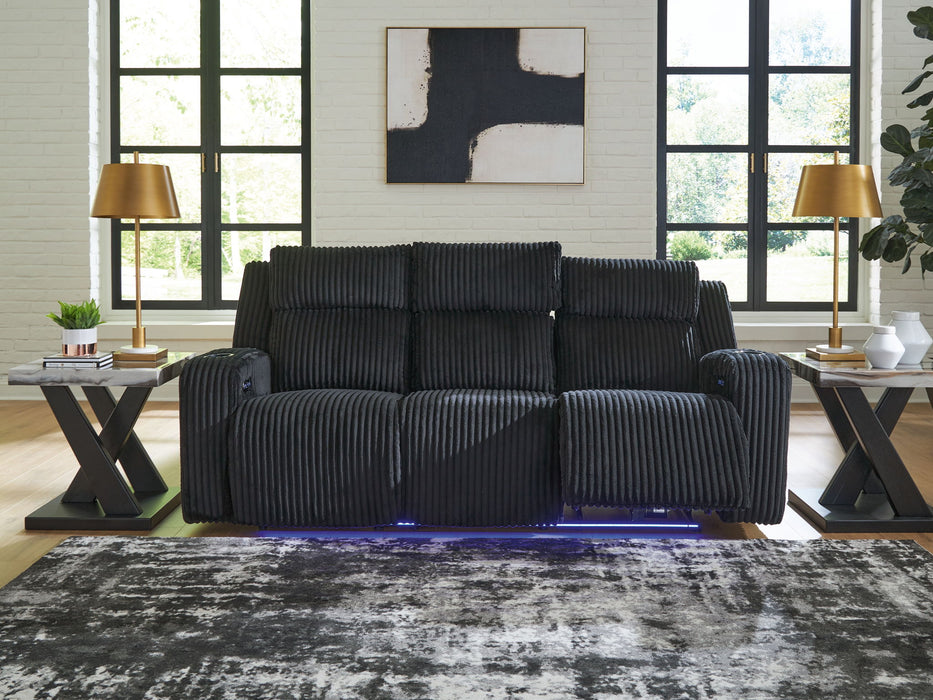 Forest Lake - Power Reclining Sofa With Adj Headrest - Tallahassee Discount Furniture (FL)