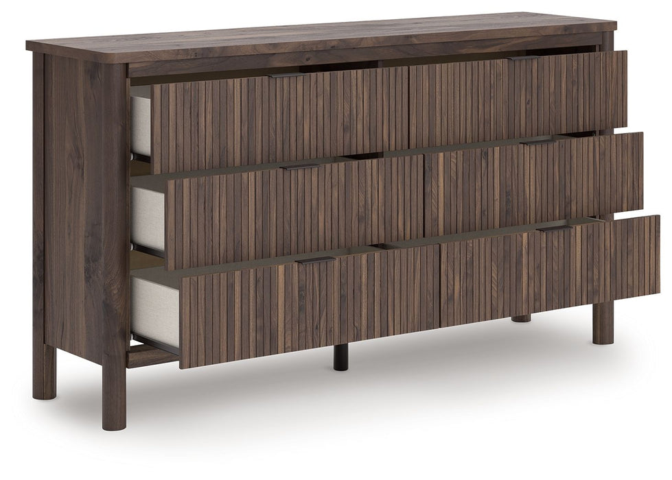 Pamytta - Six Drawer Dresser - Tallahassee Discount Furniture (FL)