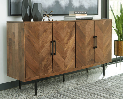PratTVille - Accent Cabinet - Brown - Tallahassee Discount Furniture (FL)