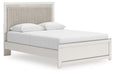 Zuraleus - Upholstered Panel Platform Bed With Roll Slats - Tallahassee Discount Furniture (FL)