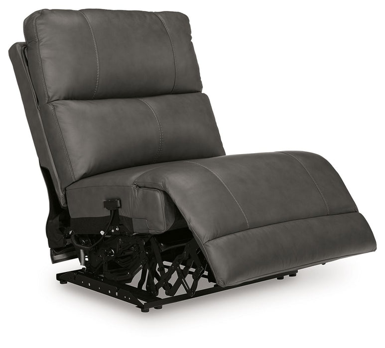 Bleckley - Power Armless Recliner With Adjustable Headrest - Anchor - Tallahassee Discount Furniture (FL)