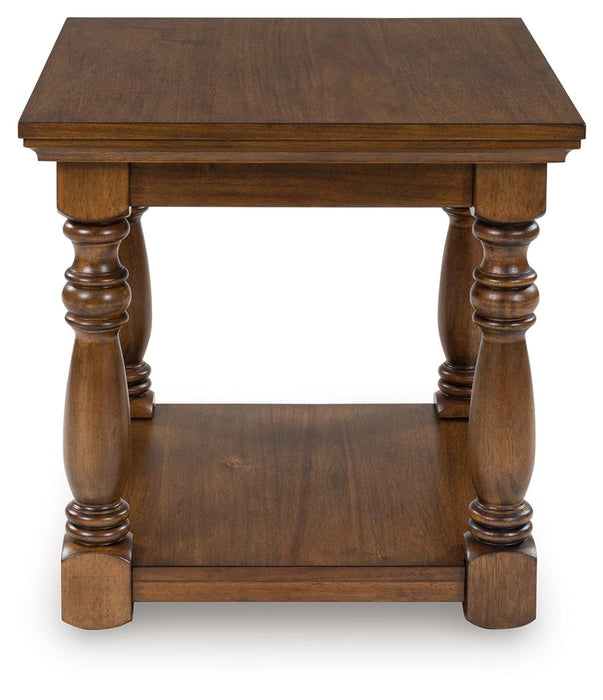 Sturlayne - Brown - Rectangular End Table - Tallahassee Discount Furniture (FL)