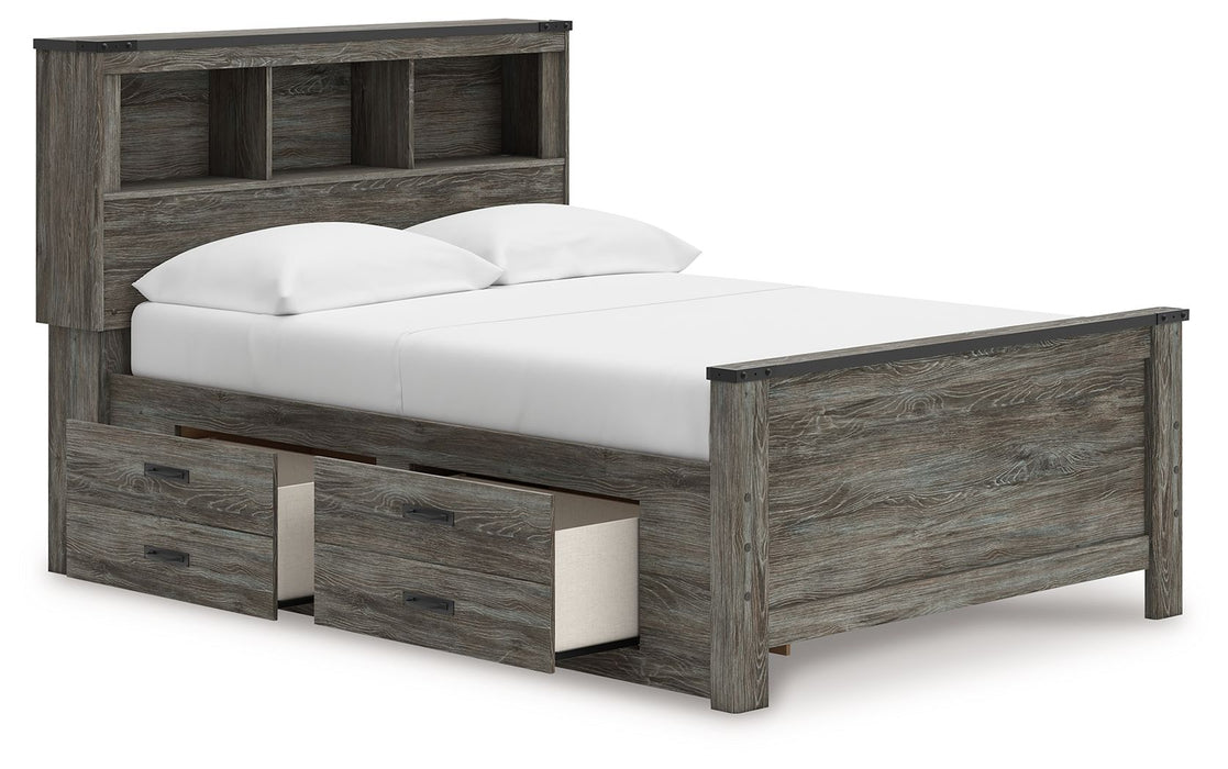 Frandern - Bookcase Panel Bed - Tallahassee Discount Furniture (FL)