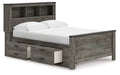 Frandern - Bookcase Panel Bed - Tallahassee Discount Furniture (FL)