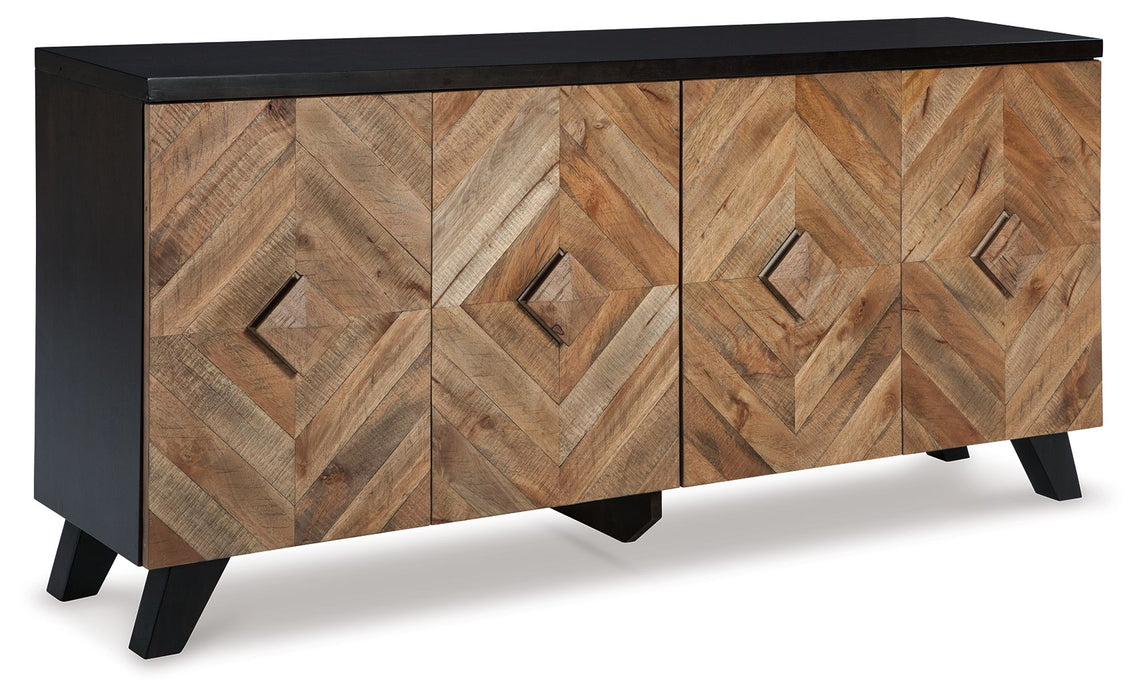 Robin Ridge - Accent Cabinet - Brown / Beige - Tallahassee Discount Furniture (FL)