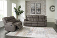 First Base - Reclining Living Room Set - Tallahassee Discount Furniture (FL)
