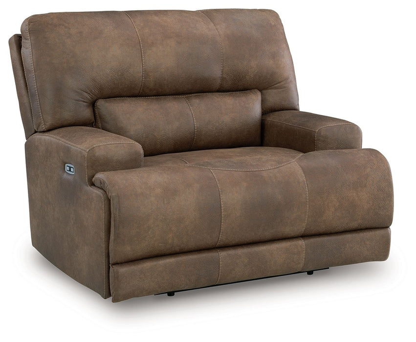Beckley Place - Earth - Power Recliner With Adjustable Headrest - Tallahassee Discount Furniture (FL)