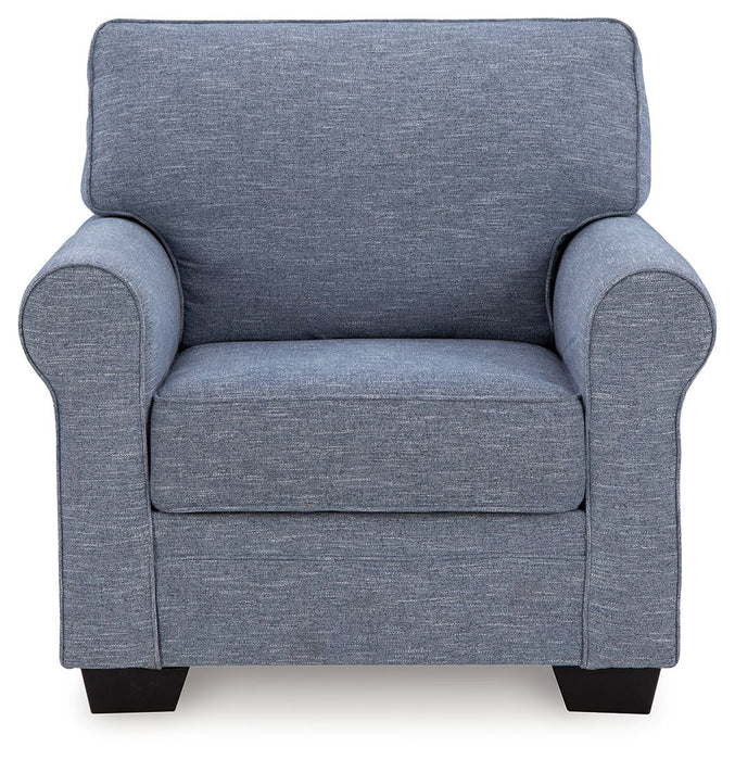 Carissa Manor - Denim - Chair - Tallahassee Discount Furniture (FL)