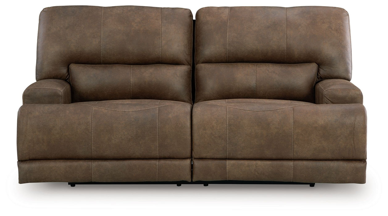 Beckley Place - Earth - 2 Seat Power Reclining Sofa With Adjustable Headrest - Tallahassee Discount Furniture (FL)