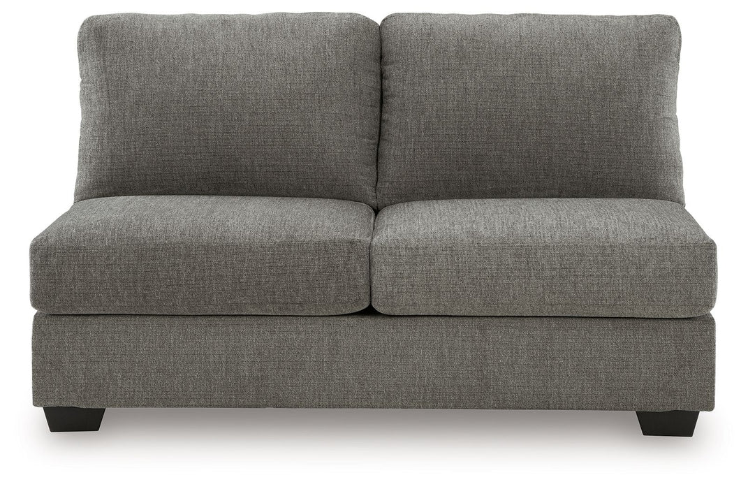 Clarington - Armless Loveseat - Greystone - Tallahassee Discount Furniture (FL)