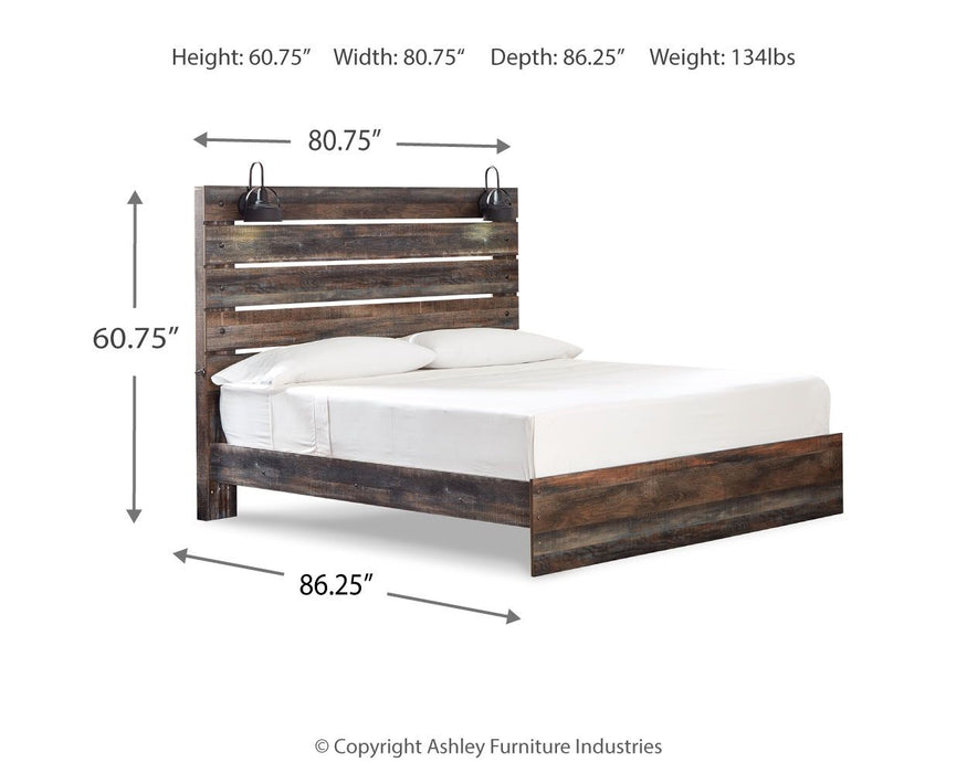 Drystan - Panel Bed - Tallahassee Discount Furniture (FL)