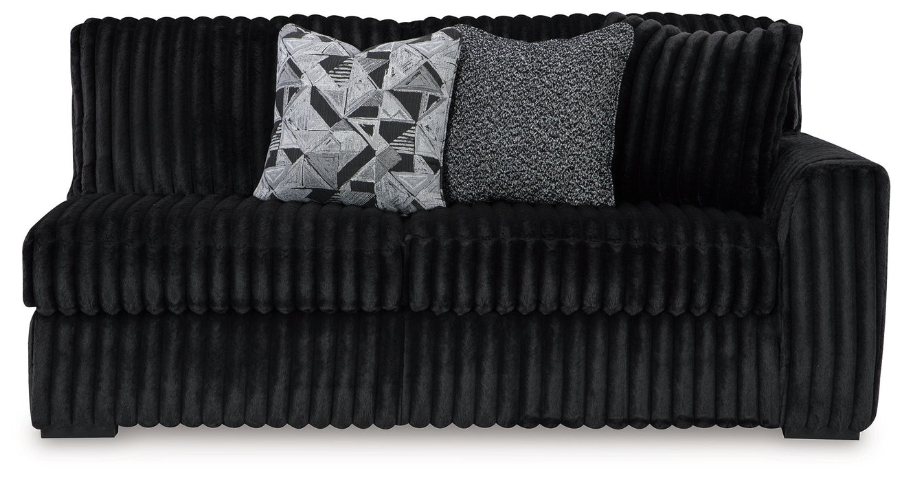 Midnight-Madness - Onyx - Raf Sofa - Tallahassee Discount Furniture (FL)