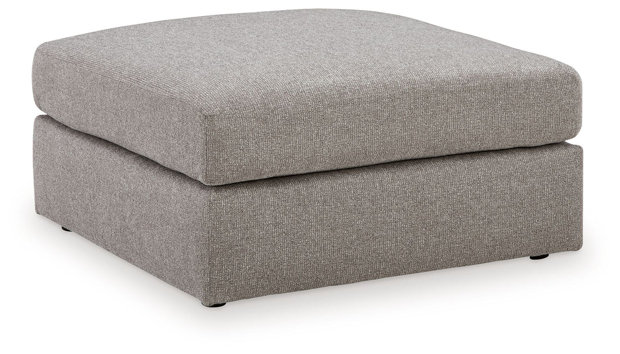 Lindon - Oversized Accent Ottoman - Smoke - Tallahassee Discount Furniture (FL)
