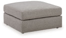 Lindon - Oversized Accent Ottoman - Smoke - Tallahassee Discount Furniture (FL)