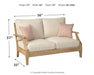 Clare View - Beige - Loveseat w/Cushion - Tallahassee Discount Furniture (FL)