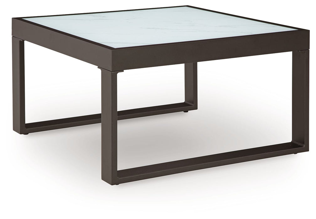Beachloft - Black / Gray - Square Cocktail Table - Tallahassee Discount Furniture (FL)
