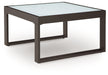 Beachloft - Black / Gray - Square Cocktail Table - Tallahassee Discount Furniture (FL)