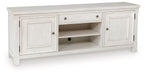 Robbinsdale - Antique White - Extra Large TV Stand - Tallahassee Discount Furniture (FL)