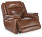 Healy Pier - Chocolate - Power Recliner / Adj Headrest - Tallahassee Discount Furniture (FL)