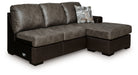Castille Way - RAF Sofa Chaise - Fossil - Tallahassee Discount Furniture (FL)