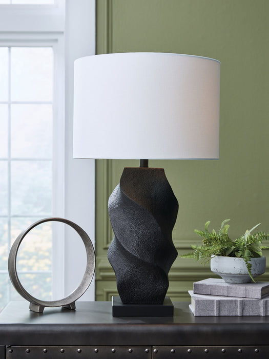 Amillion - Black - Poly Table Lamp - Tallahassee Discount Furniture (FL)