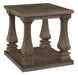 Johnelle - Gray - Rectangular End Table - Tallahassee Discount Furniture (FL)