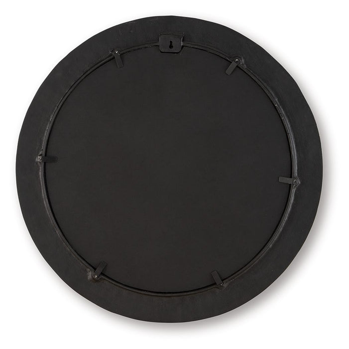 Ozias - Black - Accent Mirror - Tallahassee Discount Furniture (FL)