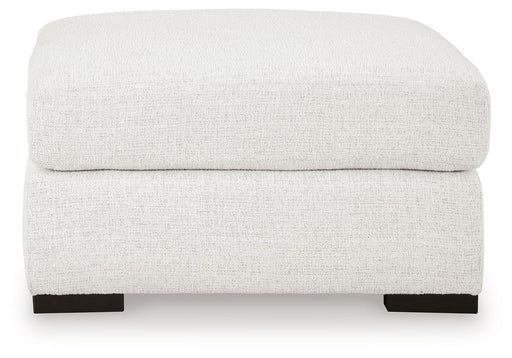 Misty-Lakes - Oversized Accent Ottoman - Chalk - Tallahassee Discount Furniture (FL)