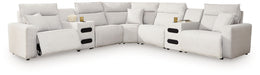 Modmax II - Reclining Sectional - Stone - Tallahassee Discount Furniture (FL)
