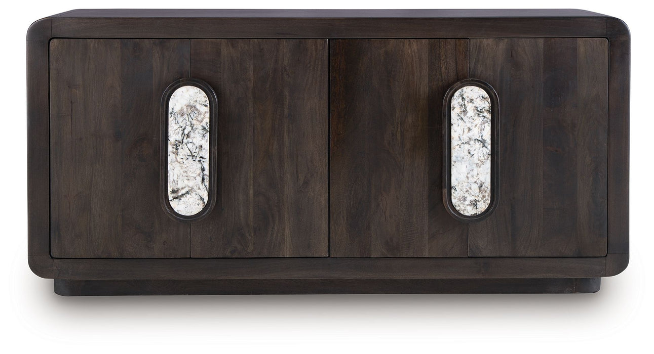 Elliston - Espresso Brown - Accent Cabinet - Tallahassee Discount Furniture (FL)