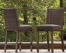 Paradise Trail - Barstool (Set of 2) - Medium Brown - Tallahassee Discount Furniture (FL)
