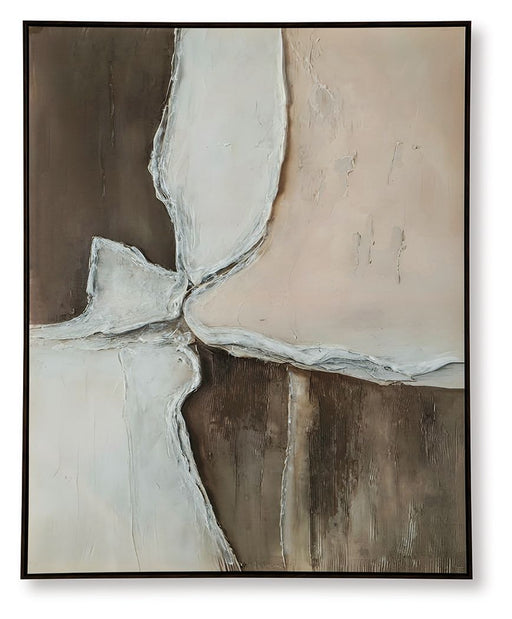 Junward - Brown / Tan / White - Wall Art - Tallahassee Discount Furniture (FL)