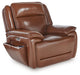 Healy Pier - Chocolate - Power Recliner / Adj Headrest - Tallahassee Discount Furniture (FL)