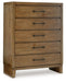 Sherbana - Light Brown - Five Drawer Chest - Tallahassee Discount Furniture (FL)
