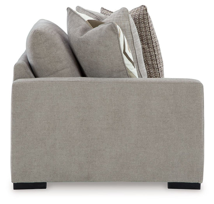 Aslan Court - Pebble - Laf Corner Chair - Tallahassee Discount Furniture (FL)