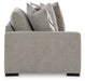 Aslan Court - Pebble - Laf Corner Chair - Tallahassee Discount Furniture (FL)