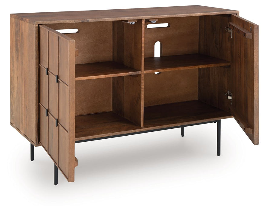 Juddins - Brown - Accent Cabinet - Tallahassee Discount Furniture (FL)
