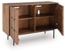 Juddins - Brown - Accent Cabinet - Tallahassee Discount Furniture (FL)
