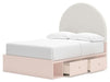 Wistenpine - Upholstered Panel Bed With Storage - Tallahassee Discount Furniture (FL)
