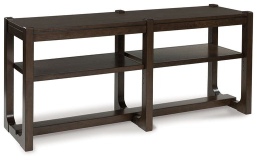Breckington - Dark Brown - Sofa Table - Tallahassee Discount Furniture (FL)
