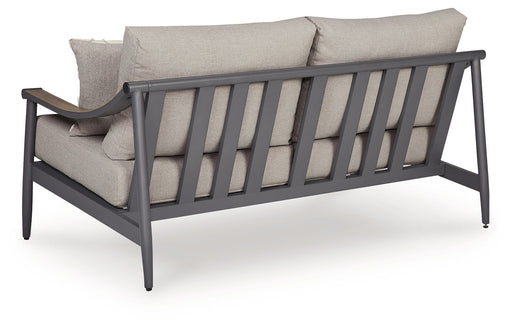 Ocean Beach - Loveseat With Cushion - Gray - Tallahassee Discount Furniture (FL)