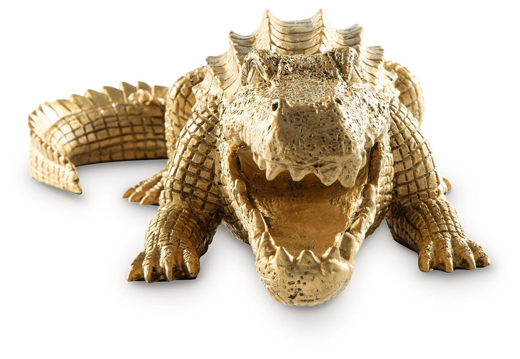 Lauretman - Antique Gold Finish - Sculpture - Tallahassee Discount Furniture (FL)