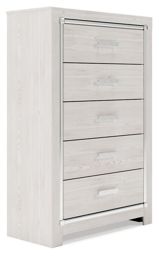 Altyra - White - Five Drawer Chest - Tallahassee Discount Furniture (FL)