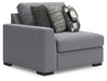Bealton - Salt and Pepper - LAF Corner Chair - Tallahassee Discount Furniture (FL)