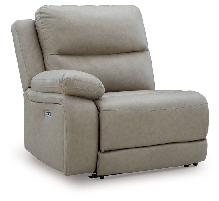 Narwhal Place - Pebble - LAF Zero Wall Power Recliner - Tallahassee Discount Furniture (FL)