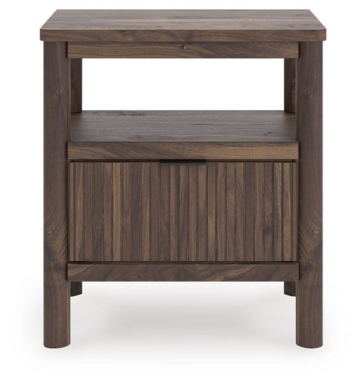 Pamytta - Brown - One Drawer Night Stand - Tallahassee Discount Furniture (FL)
